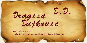 Dragiša Dujković vizit kartica